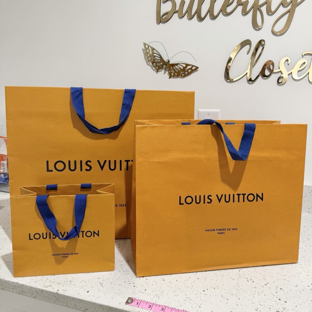 Louis Vuitton Bundle Of 3 Gift Bags designer luxury TS